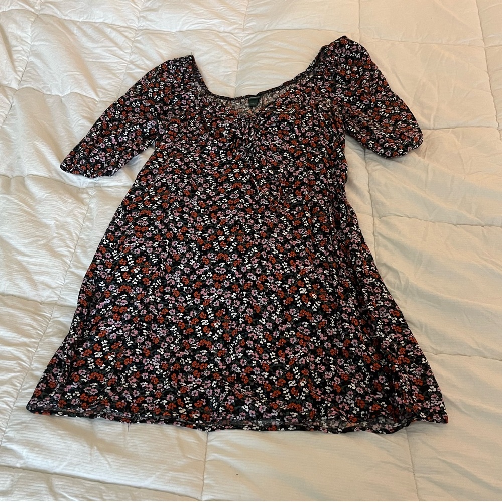 ⭐️ 3/$25 Wild Fable Floral Pattern Mini Dress